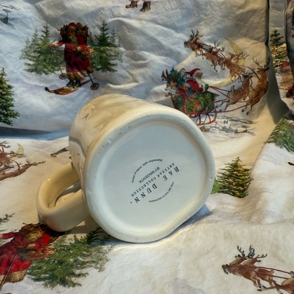 White Rae Dunn Bah Humbug Mug - Picture 3 of 3